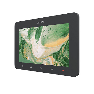 картинка Slinex SM-07 цвет графит 7" Ультратонкий видеодомофон от компании Intant